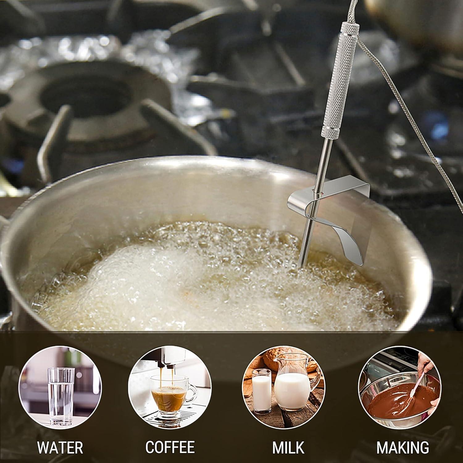 Soporte Clip Acero Inoxidable ThermoPro para Freidora 2pcs