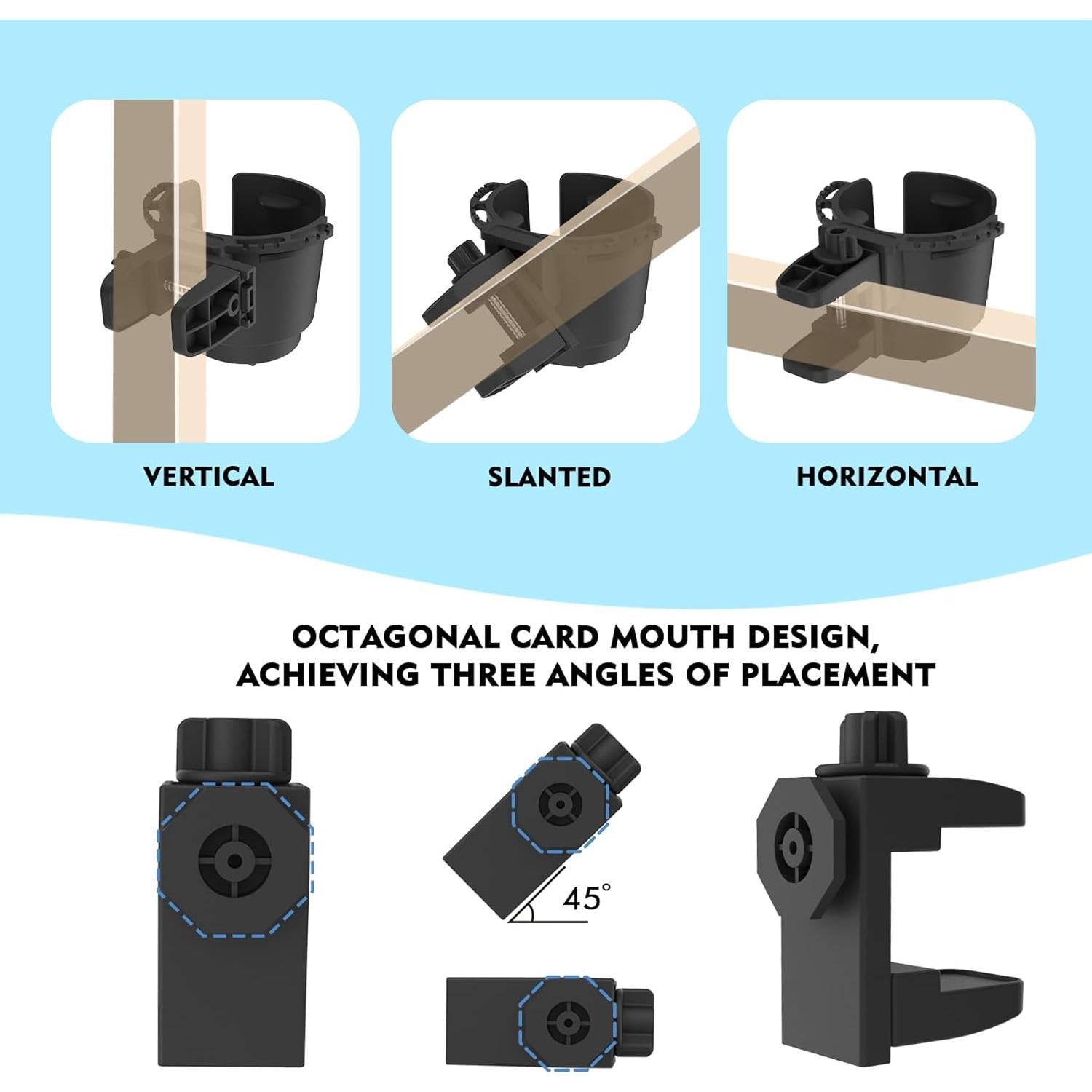 Soporte para Taza de Escritorio EDSRDUX Amarillo Mediano