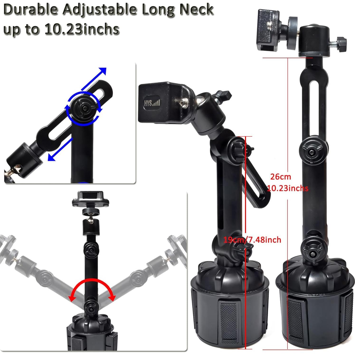 Soporte para Walkie Talkie HYS para Coche - Clip Portavasos