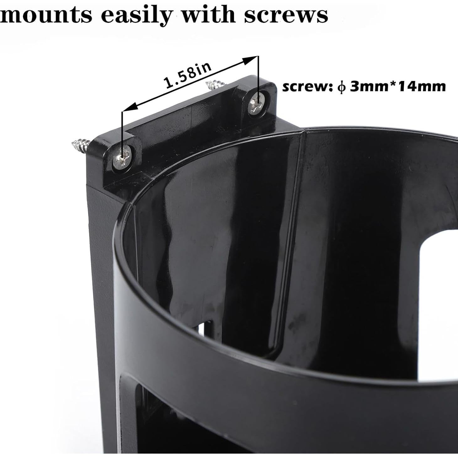 Soporte Universal para Vaso Grande LITTLEMOLE 1.18L Negro