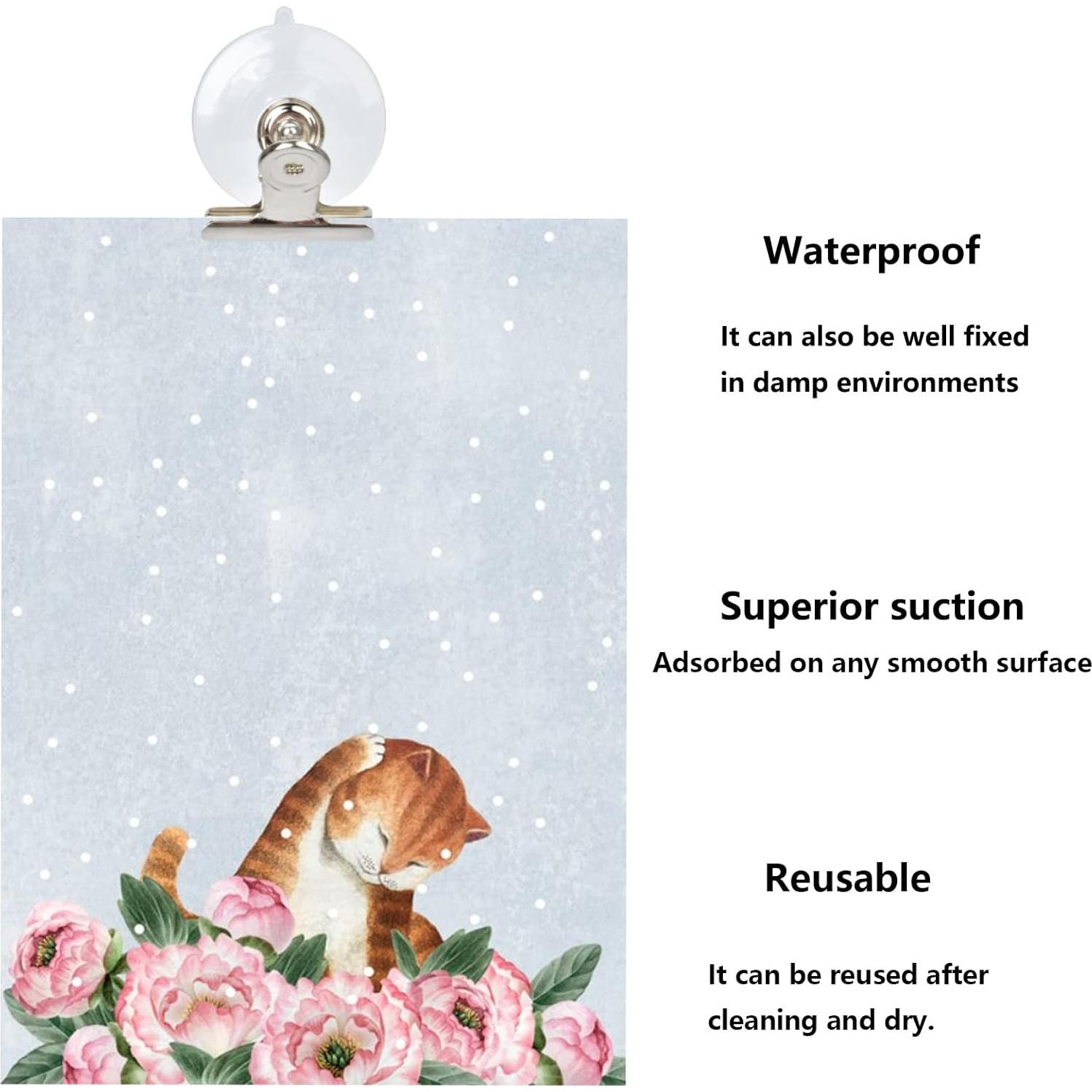 Clips de Succión Metal 12 Piezas Sankoly Soporte Redondo