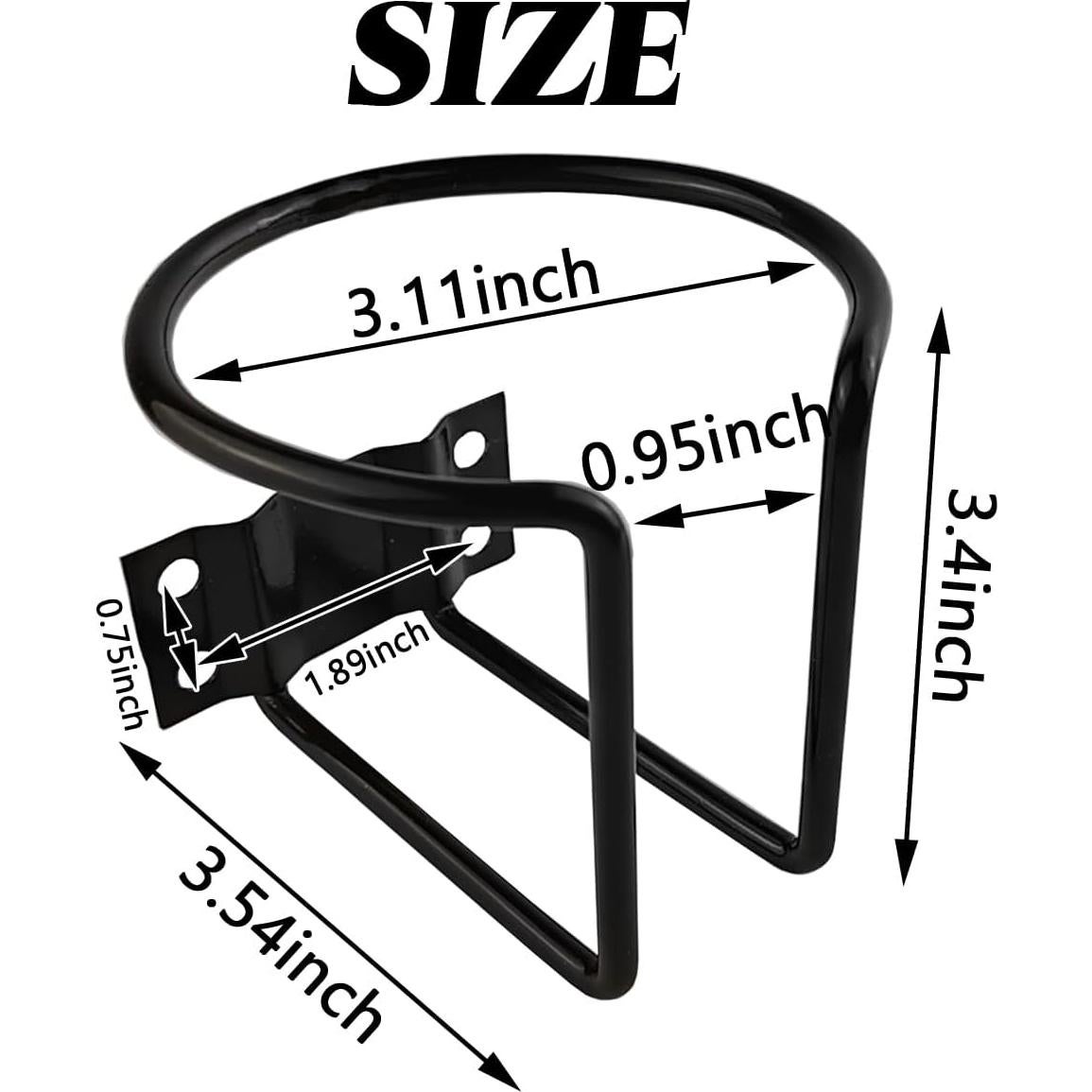 Soporte para Tazas de Barco TIHOOD Acero Inoxidable 2PCS