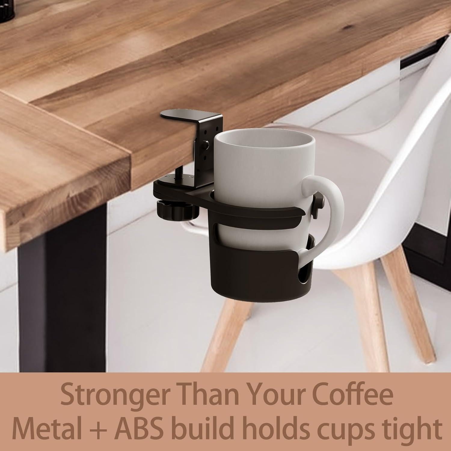 Soporte para Tazas KOXHERO con Abrazadera Ajustable 360°