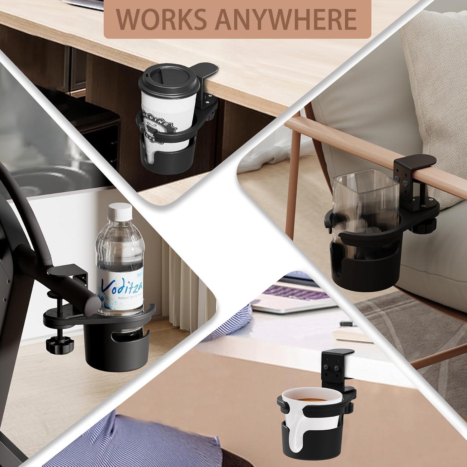 Soporte para Tazas KOXHERO con Abrazadera Ajustable 360°
