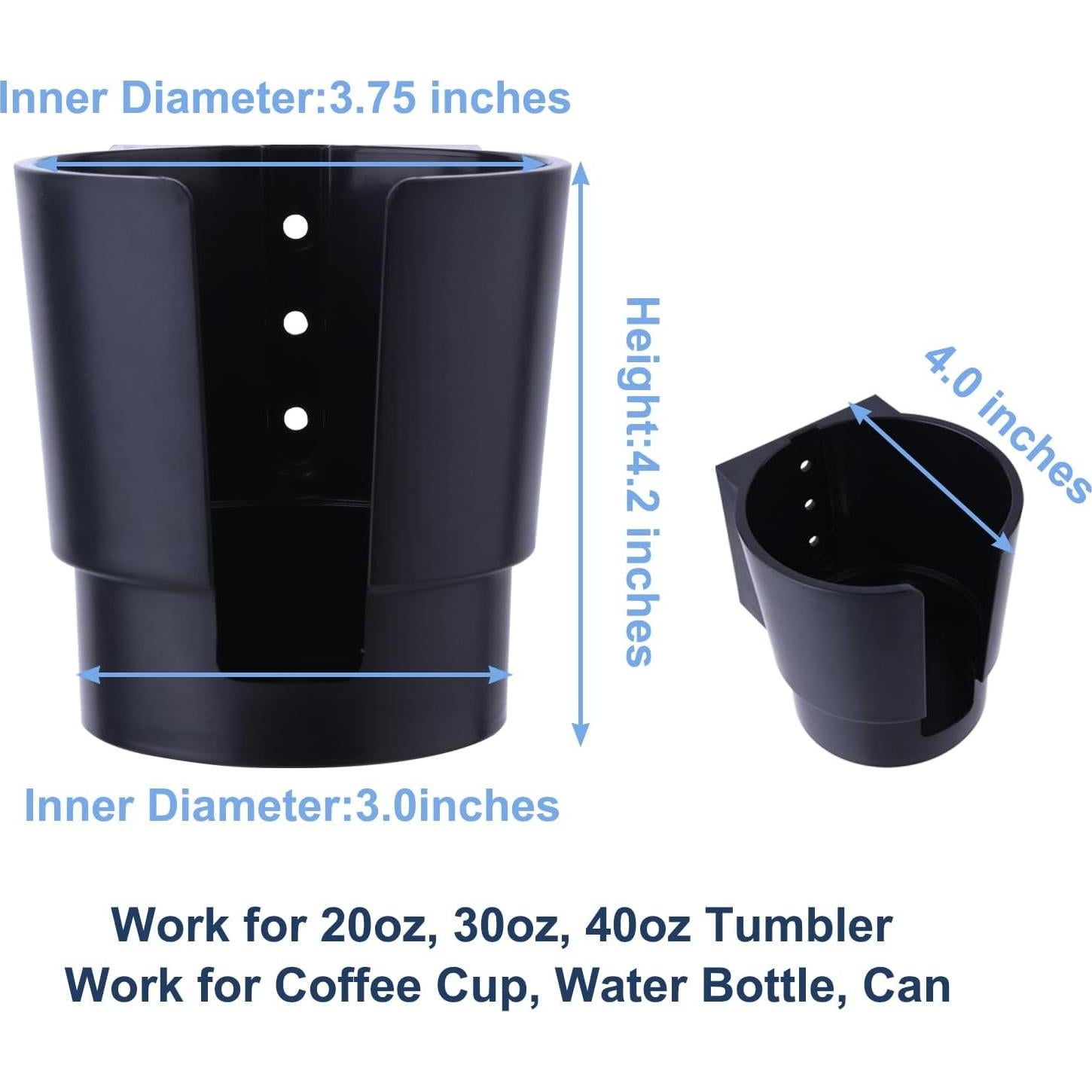 Soporte de Taza Universal JAZBREY BK1 para Montaje en Pared