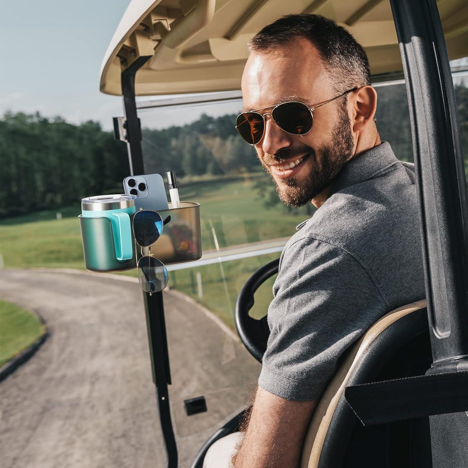 Soporte para Tazas KEMIMOTO para Escritorio y Golf - Gris