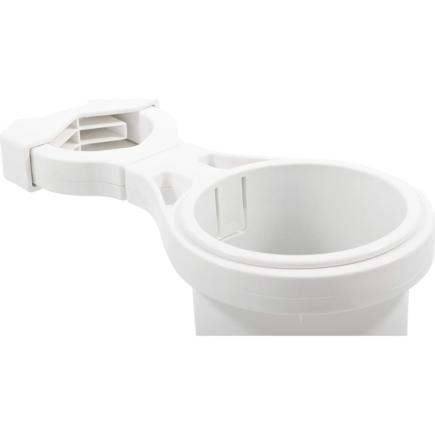 Soporte de Taza Montado en Riel Camco 53083 - Blanco