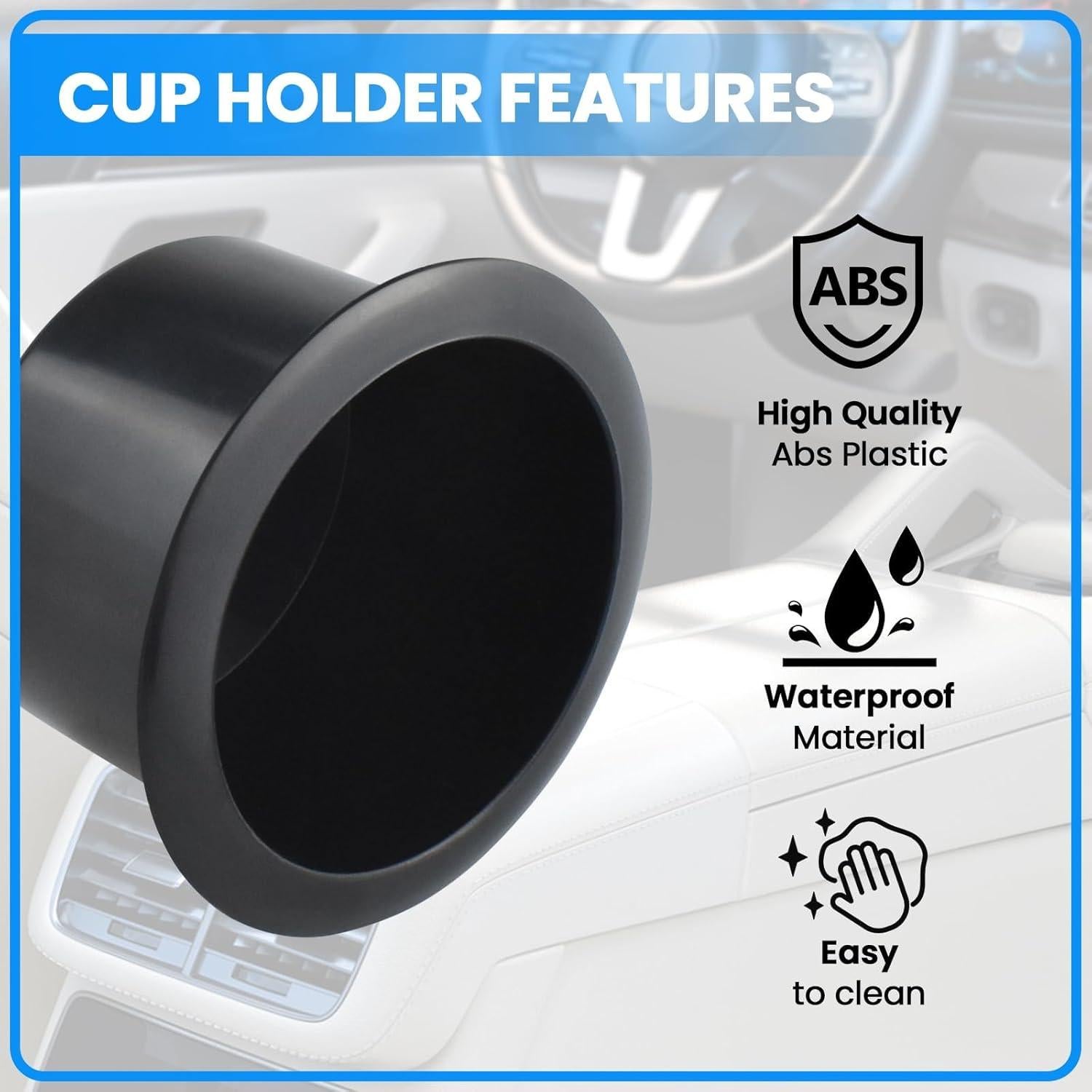 Soporte para Vaso Empotrado SDTC Tech - 2 Piezas Universal