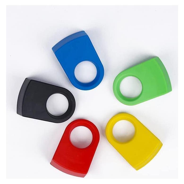 Juego de 5 Clips de Plástico Coloridos Sluswallow para Beber