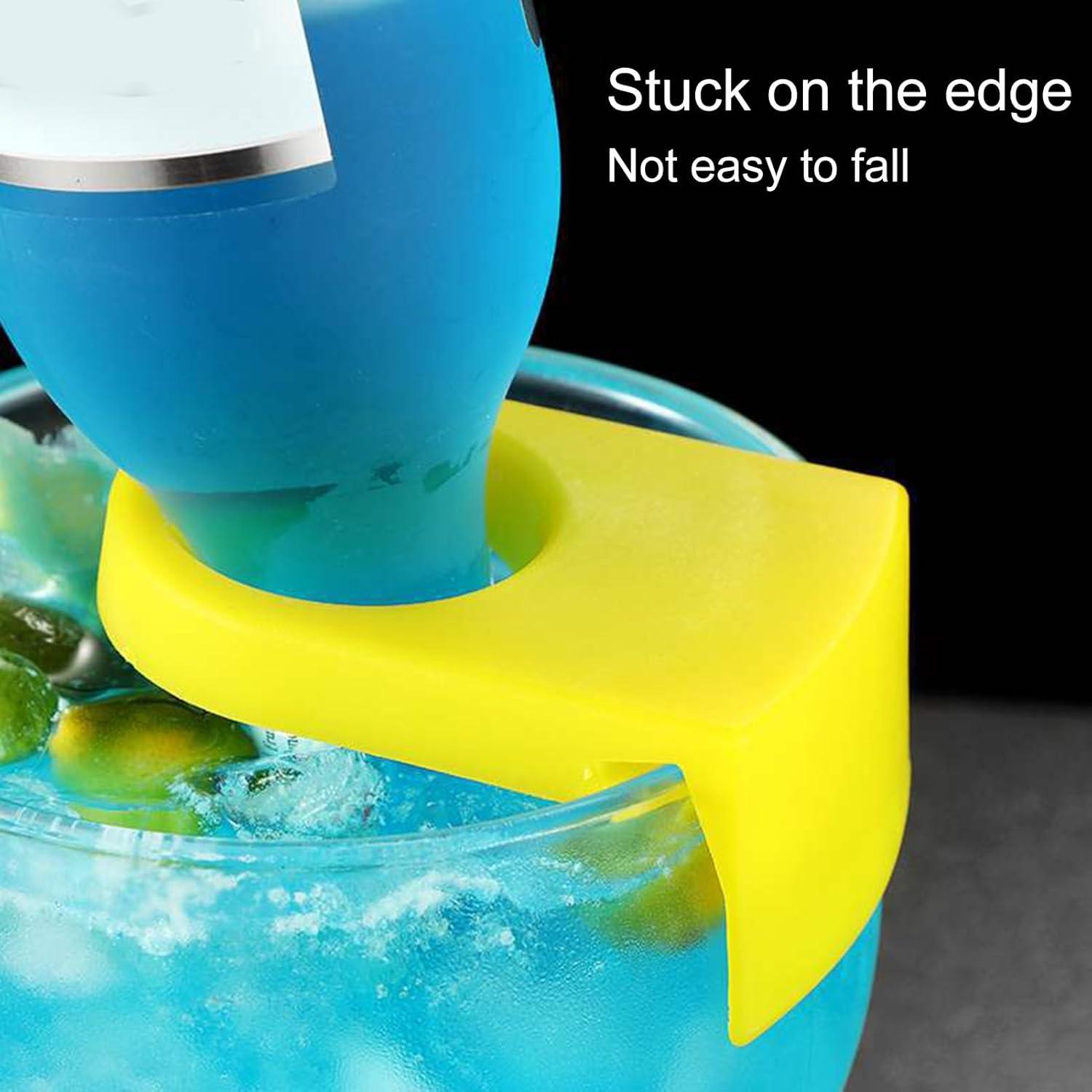 Juego de 5 Clips de Plástico Coloridos Sluswallow para Beber