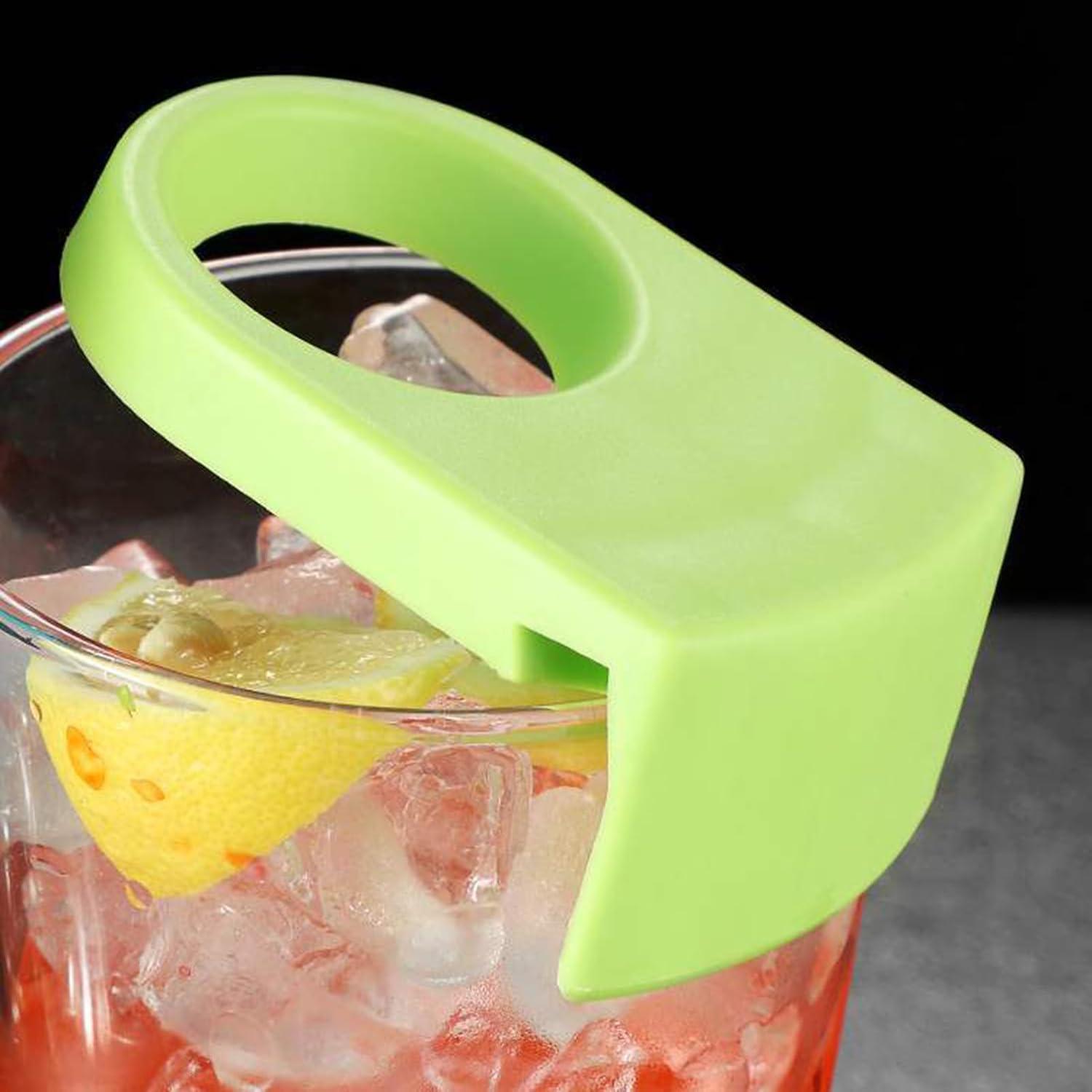 Juego de 5 Clips de Plástico Coloridos Sluswallow para Beber