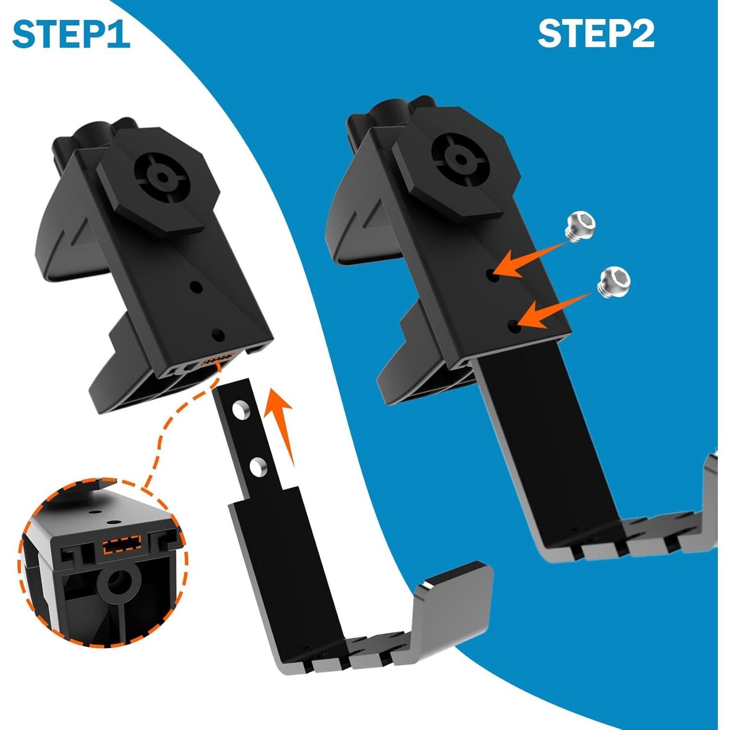 Soporte para Taza de Escritorio EDSRDUX Antideslizante Negro