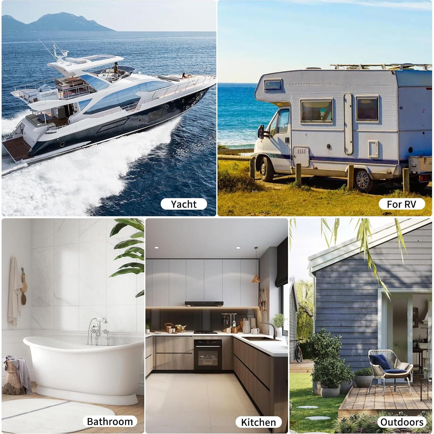 Soporte para Tazas de Acero Inoxidable Motroce - 2 Piezas