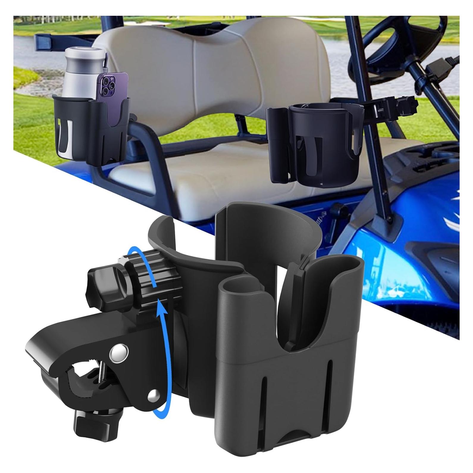 Soporte 2-en-1 para Taza y Teléfono Snyeest - Carrito de Golf
