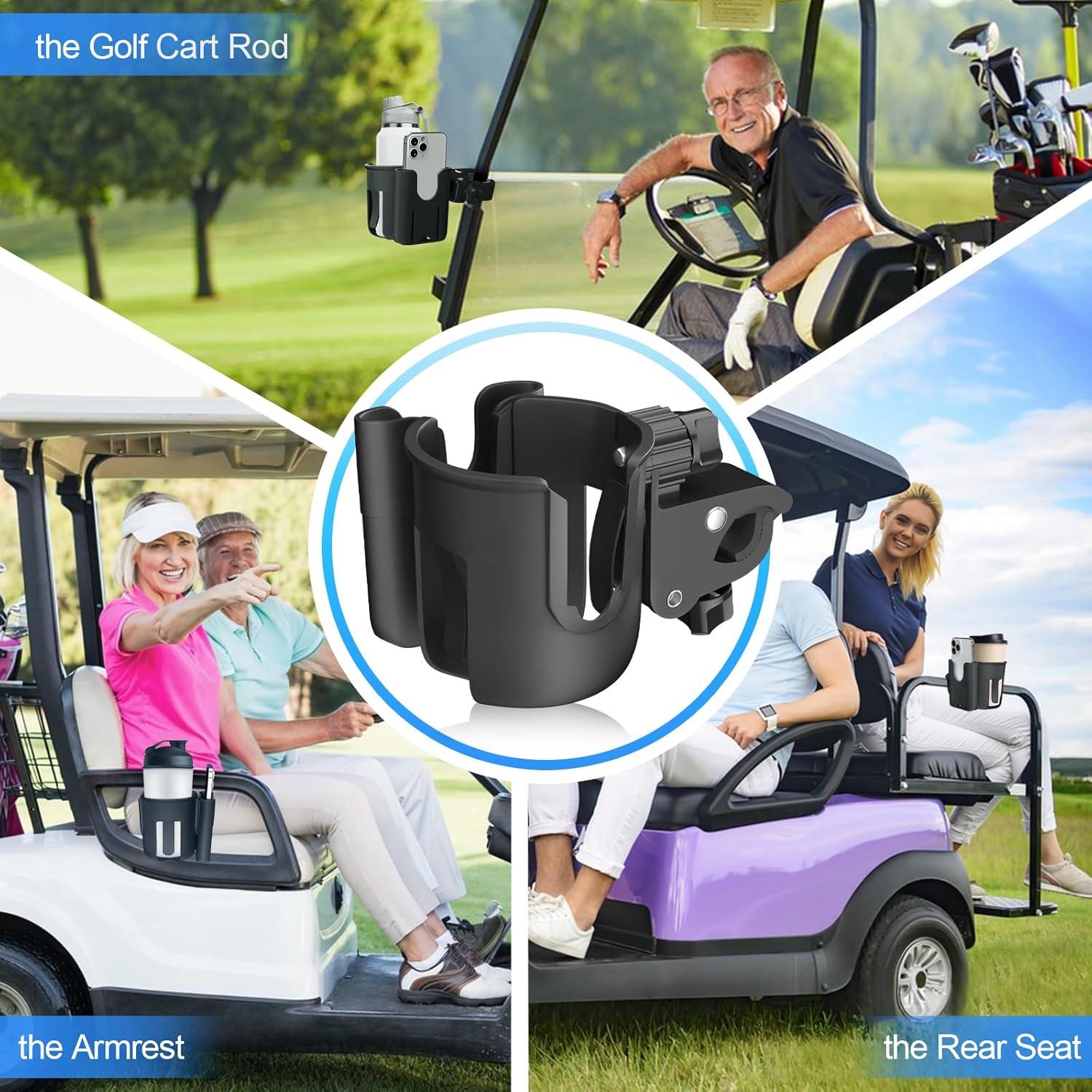 Soporte 2-en-1 para Taza y Teléfono Snyeest - Carrito de Golf