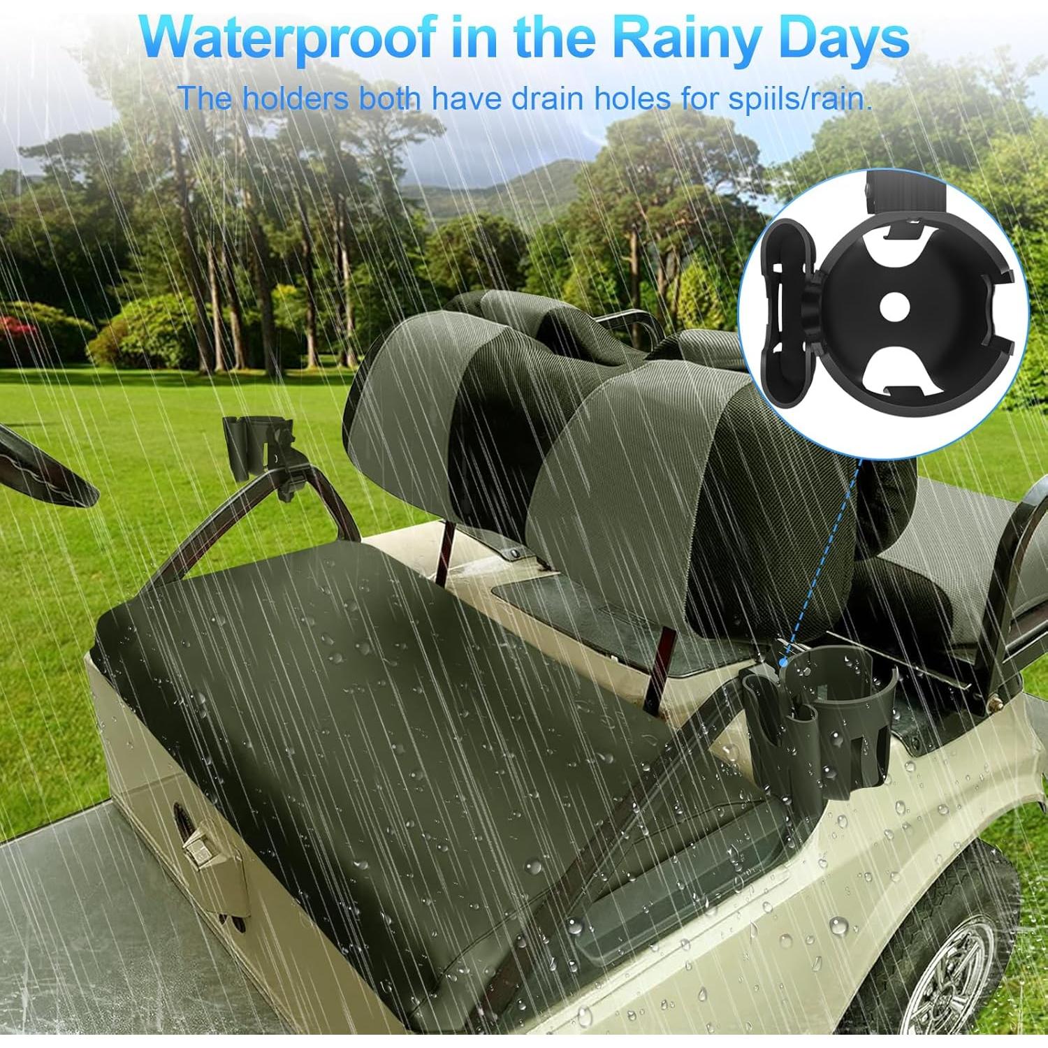 Soporte 2-en-1 para Taza y Teléfono Snyeest - Carrito de Golf