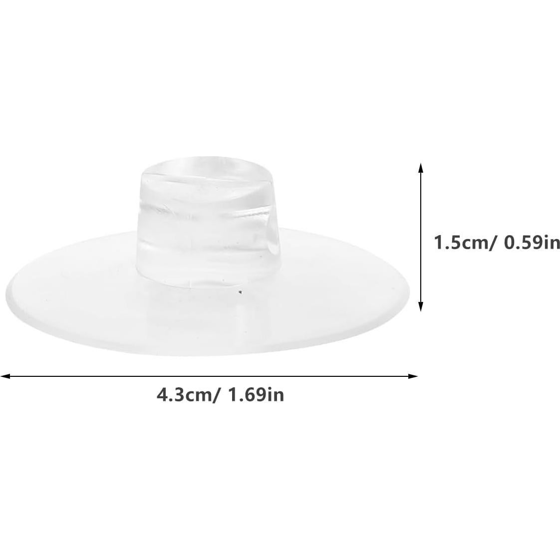 12 Ventosas de Cable DECHOUS 4.3 cm para Organización del Hogar