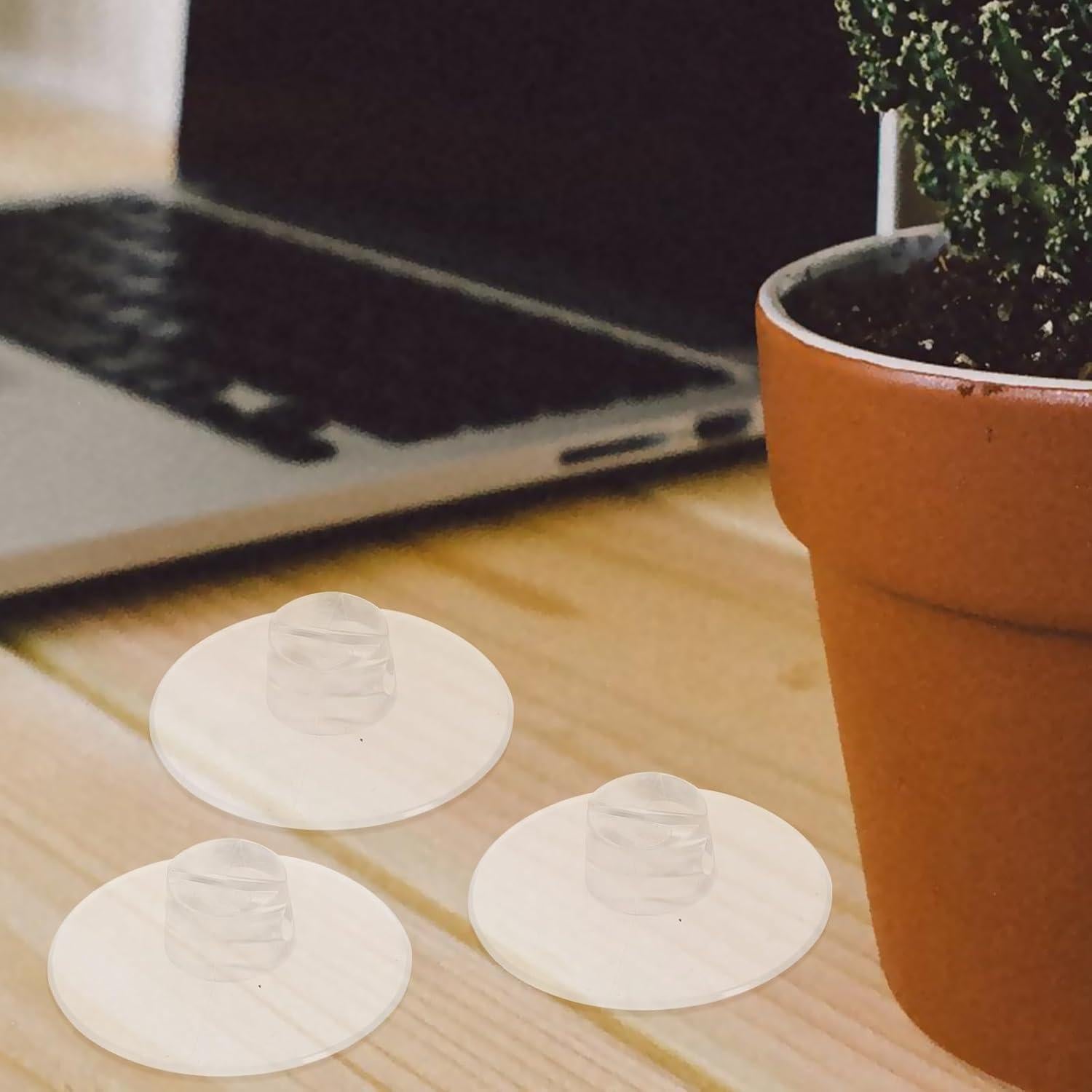 12 Ventosas de Cable DECHOUS 4.3 cm para Organización del Hogar