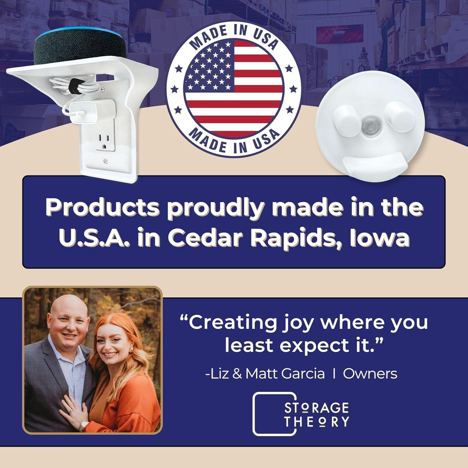 Soporte para vasos de piscina Storage Theory - Clip-on Azul - 4 Paquetes