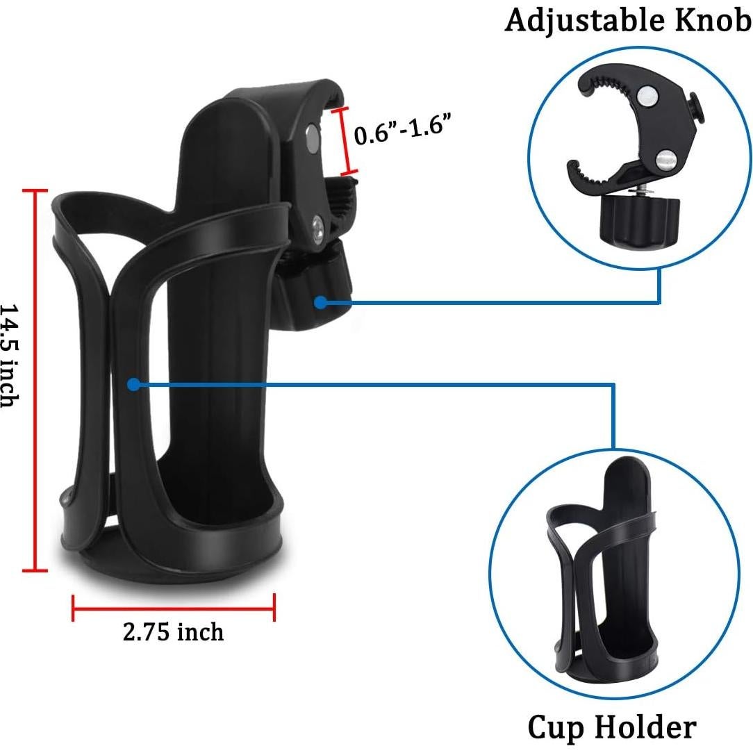 Soporte para Tazas de Barco Boaton, Antideslizante, Negro