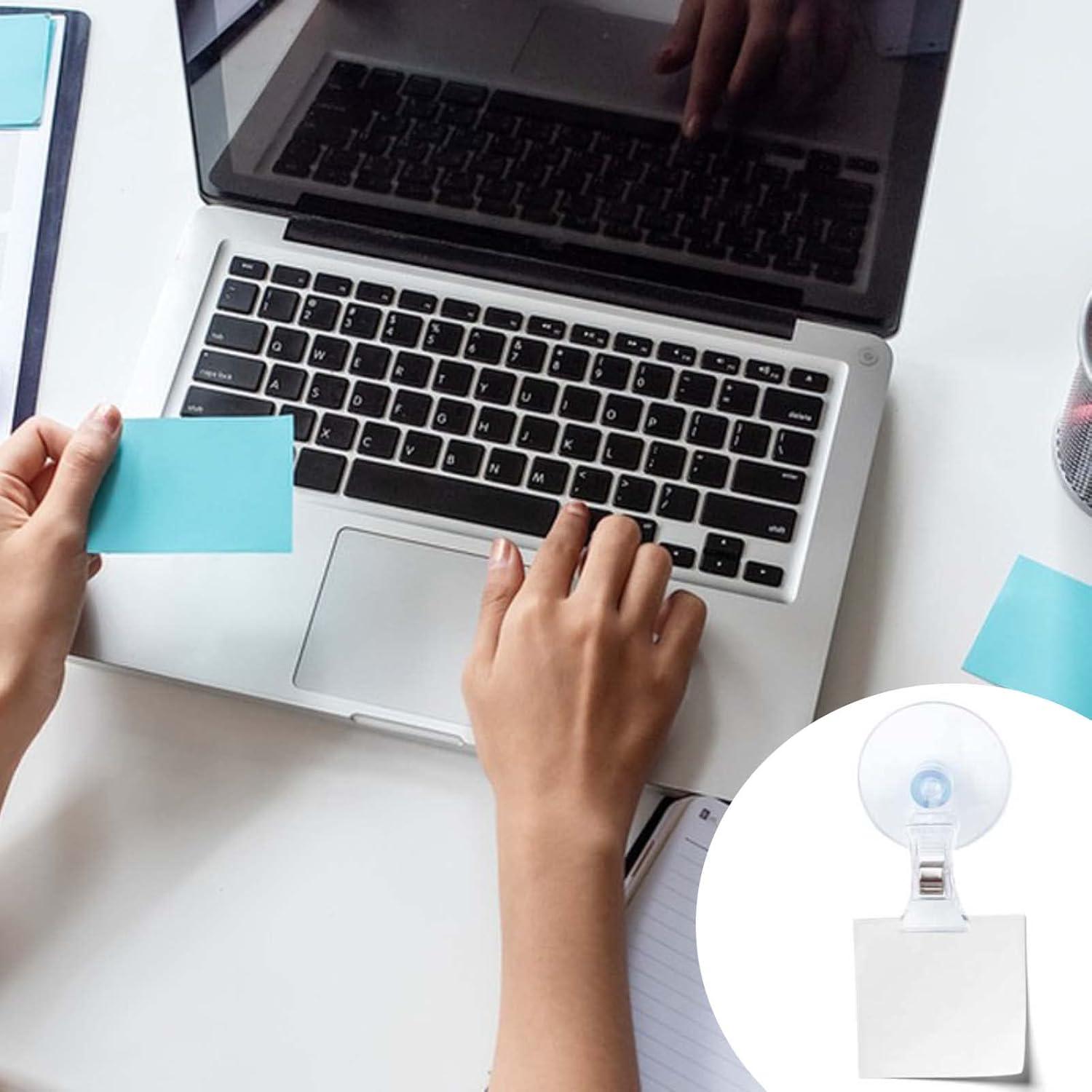 12 Clips de Ventosa de Plástico Sankoly para Ventana Cristal