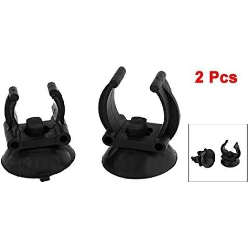Soporte de Clip para Calentador de Acuario JDYYICZ 2 Pcs Negro