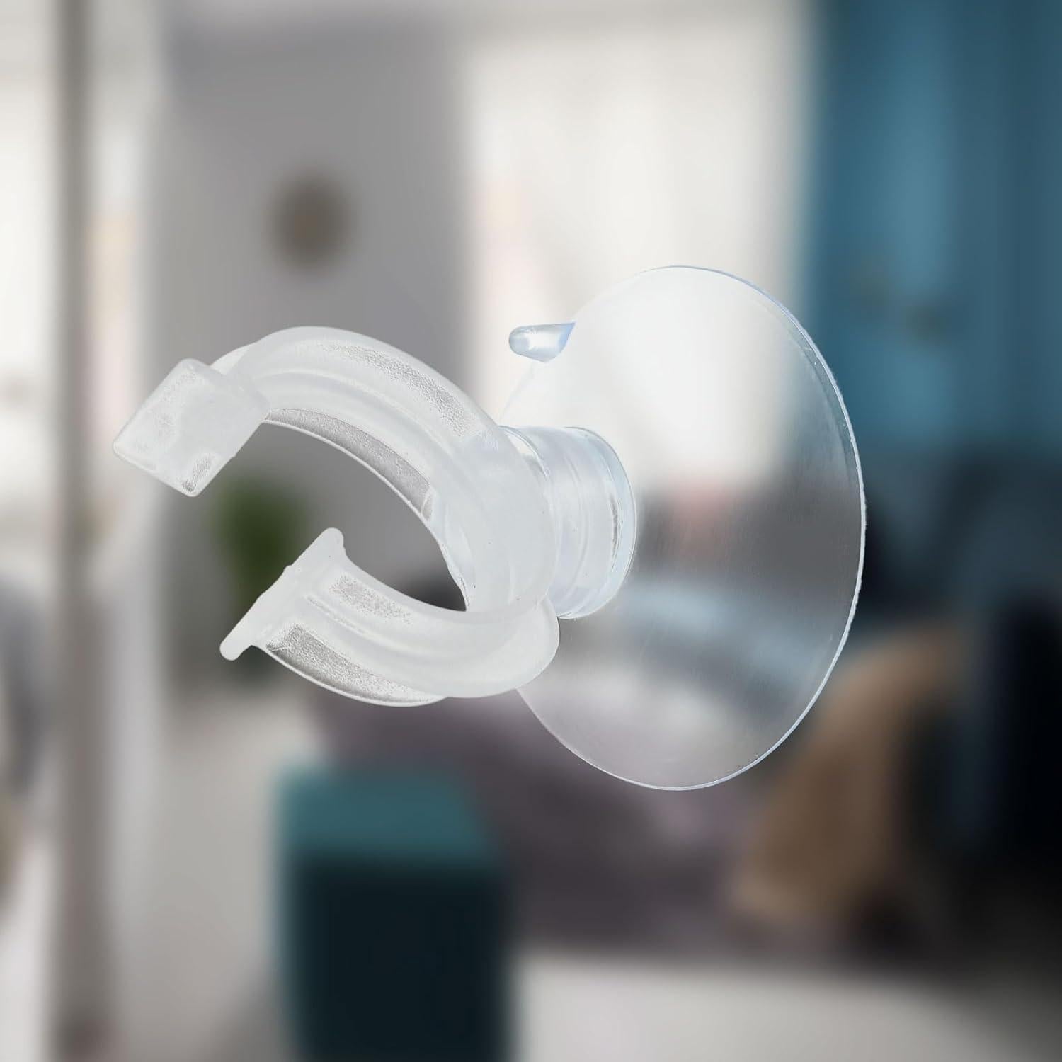 Clips de Ventosa para Acuario uxcell 20 Pcs 17 mm Transparente