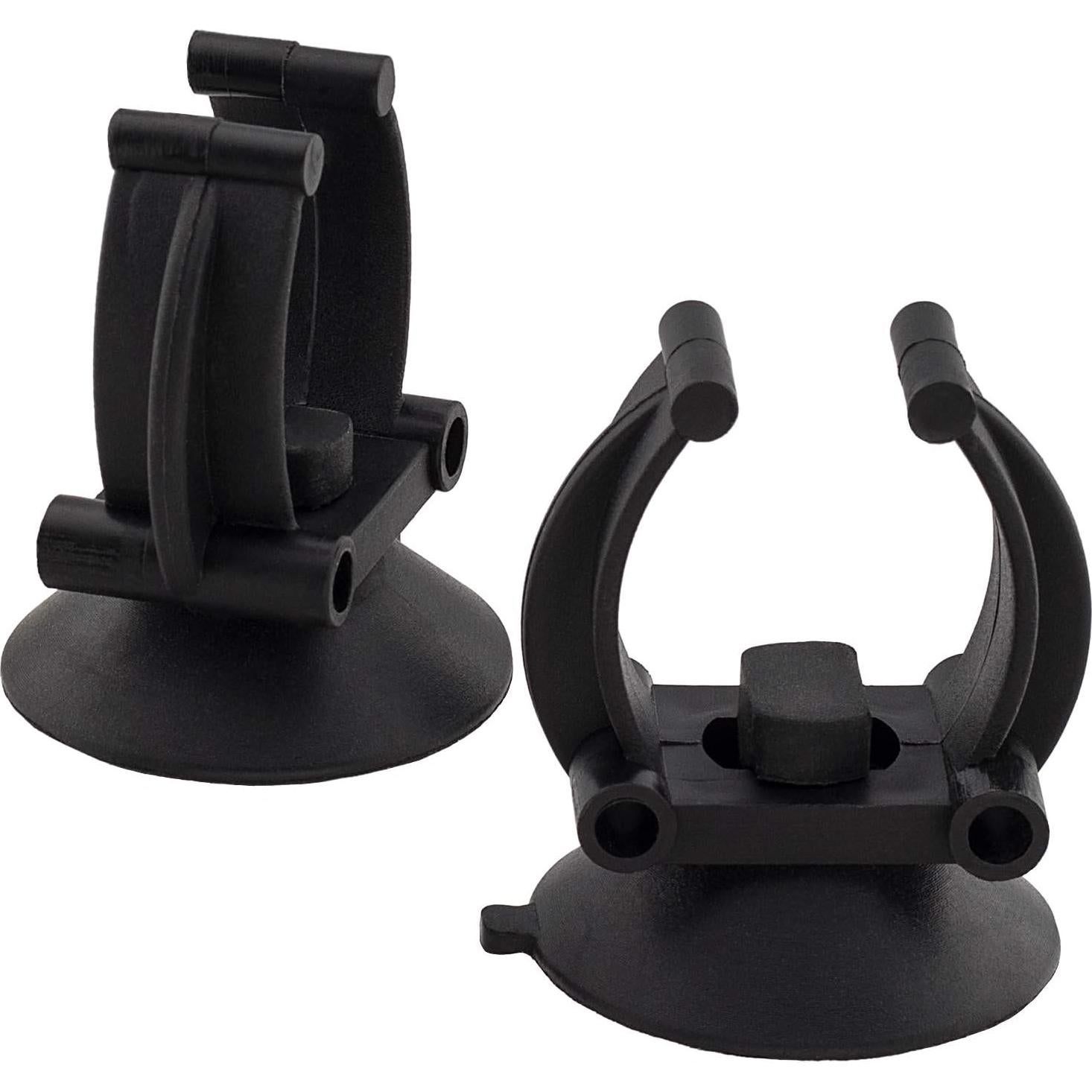 OIIKI 10 Ventosas para Calentador de Acuario con Clips - Negro