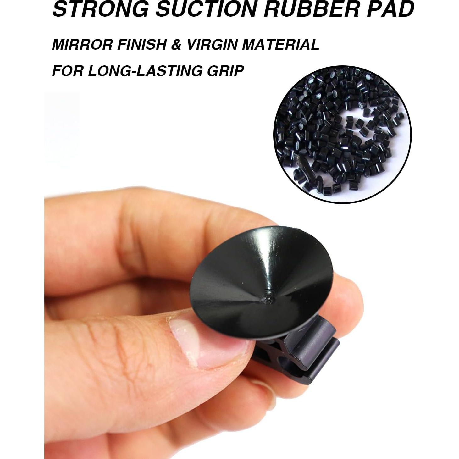 20 Piezas Clip de Ventosa para Acuario MP2 MINGPIN 2.8cm