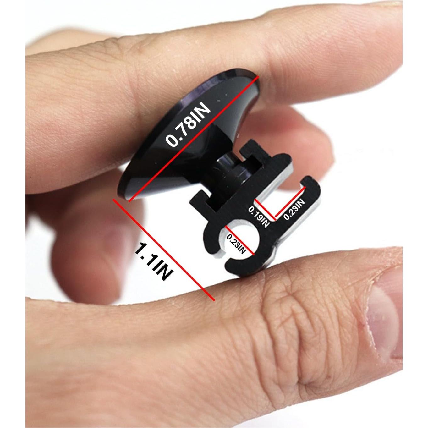 20 Piezas Clip de Ventosa para Acuario MP2 MINGPIN 2.8cm