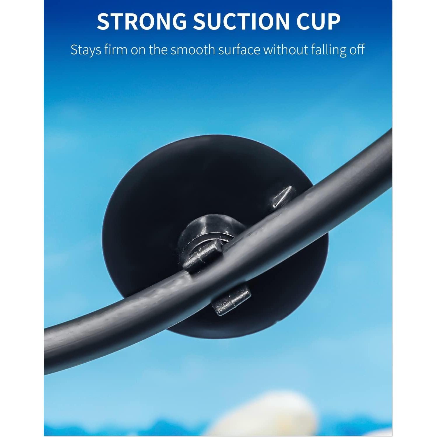 Pinzas de Ventosa Pawfly para Tubos de Aire 3/16" ID - Paquete de 20