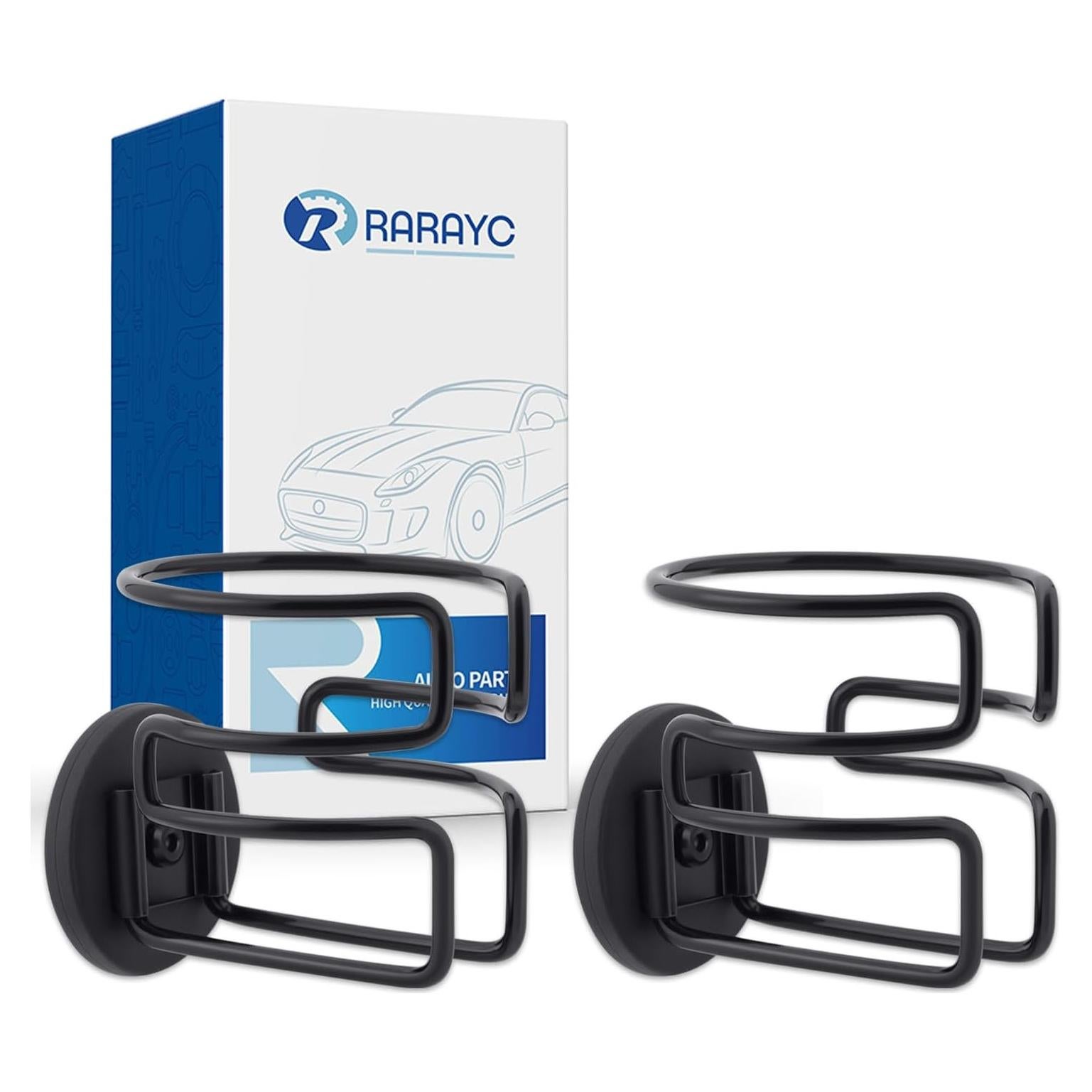 Soporte Magnético para Tazas RARAYC 2 Pcs Negro Antideslizante