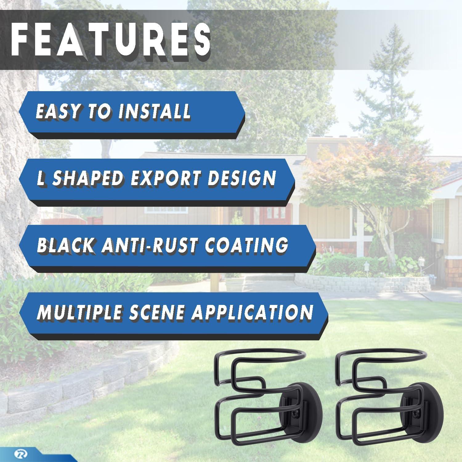 Soporte Magnético para Tazas RARAYC 2 Pcs Negro Antideslizante