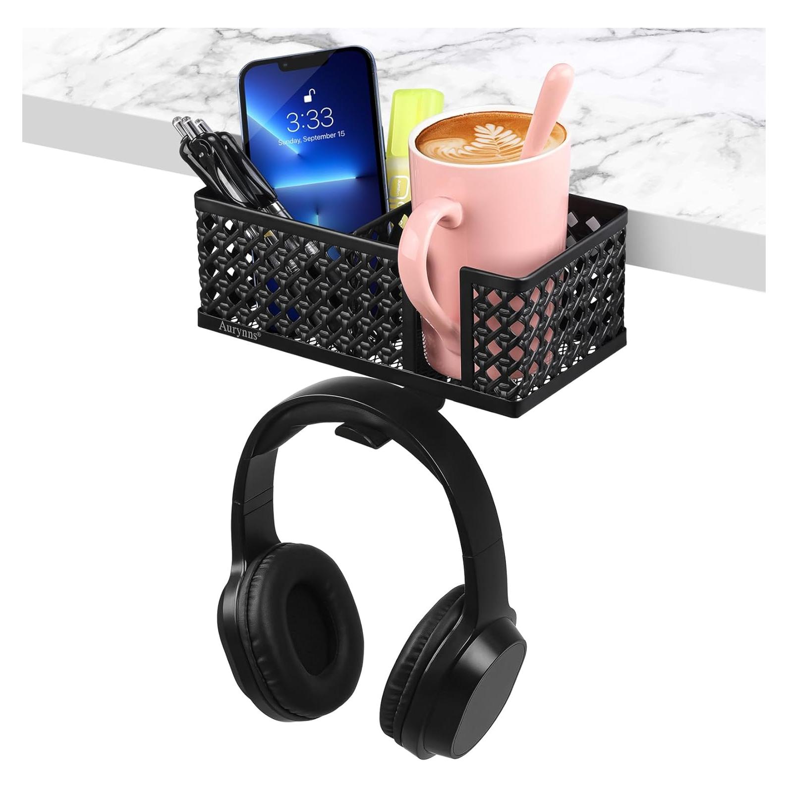 Soporte para Taza de Escritorio Aurynns BC17 Negro