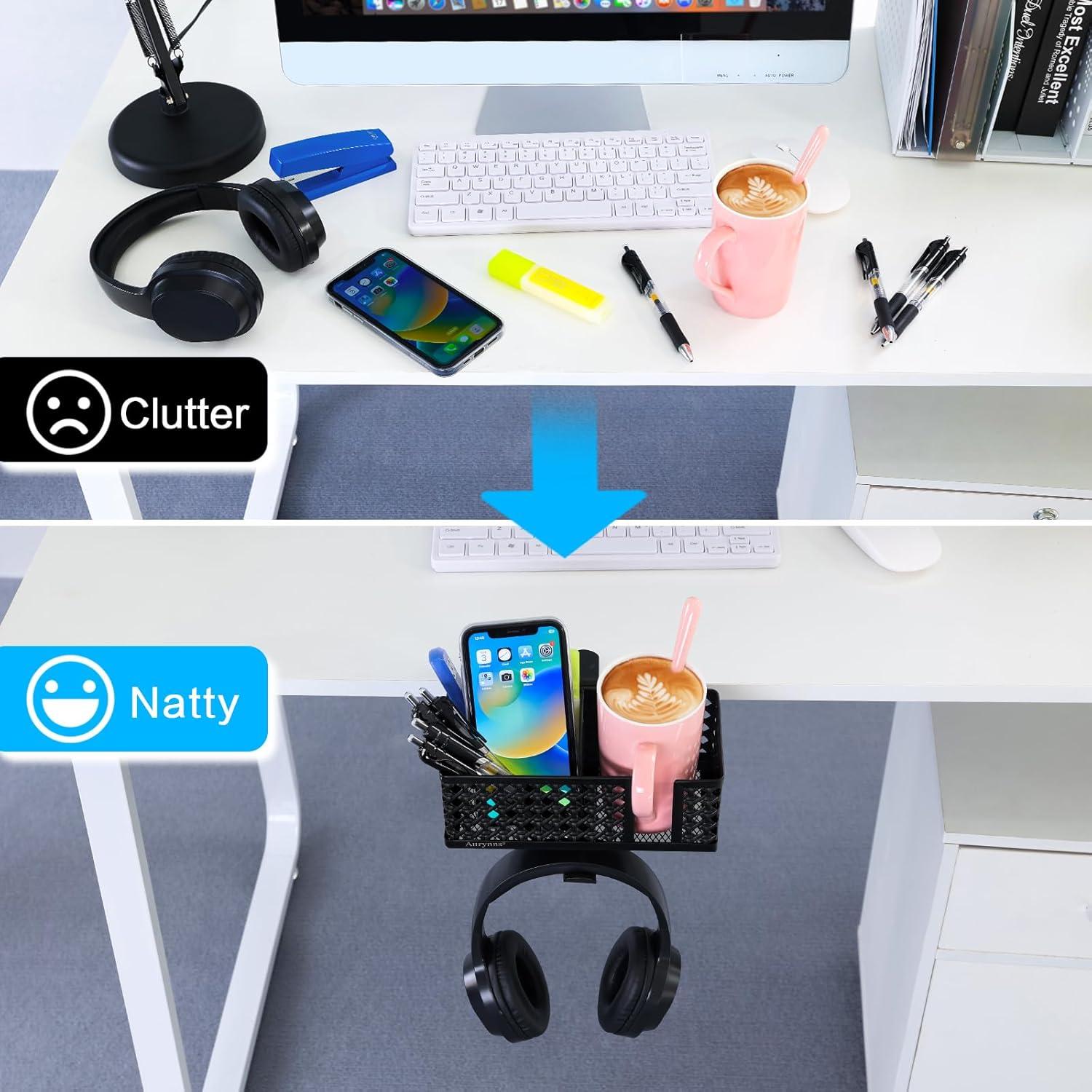 Soporte para Taza de Escritorio Aurynns BC17 Negro