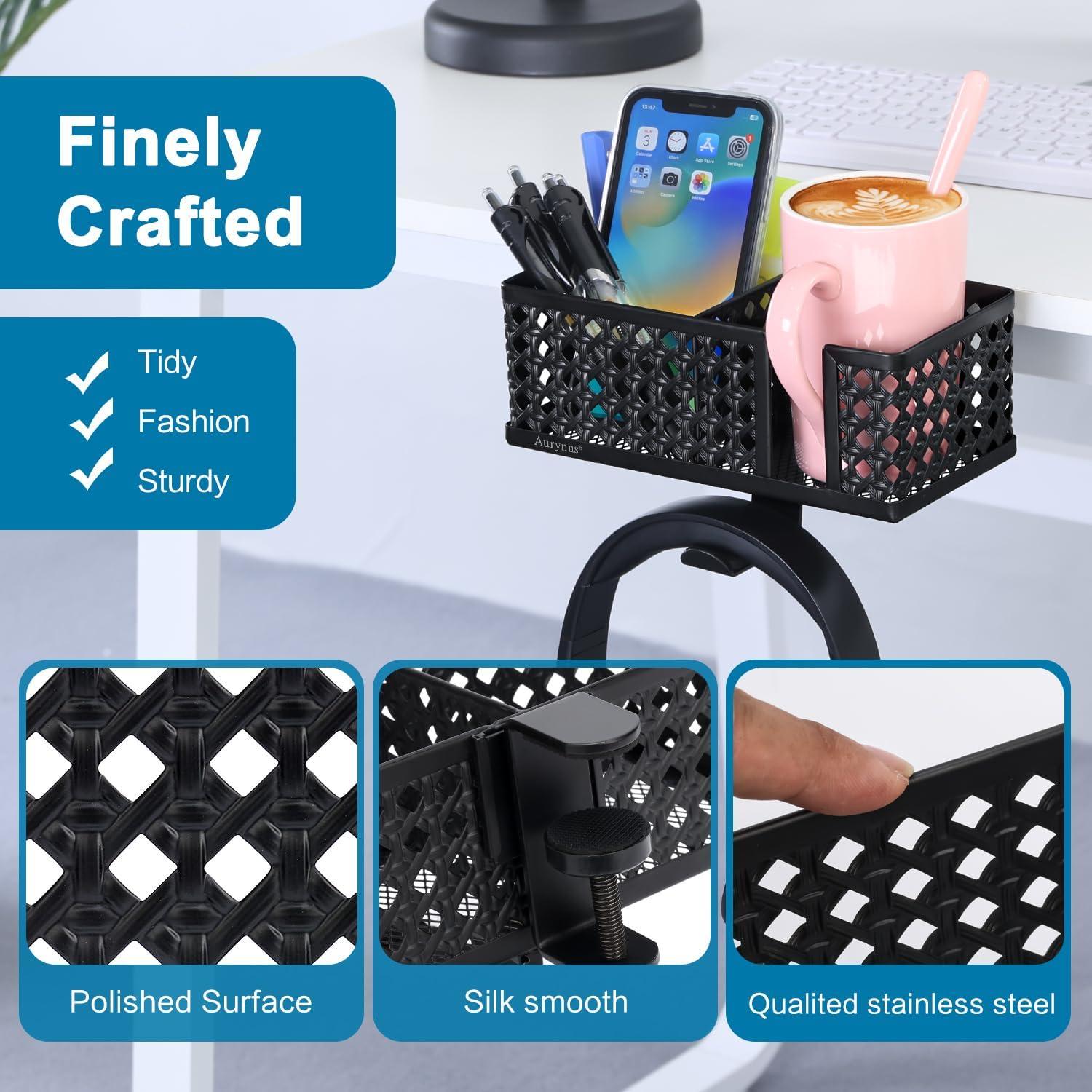 Soporte para Taza de Escritorio Aurynns BC17 Negro