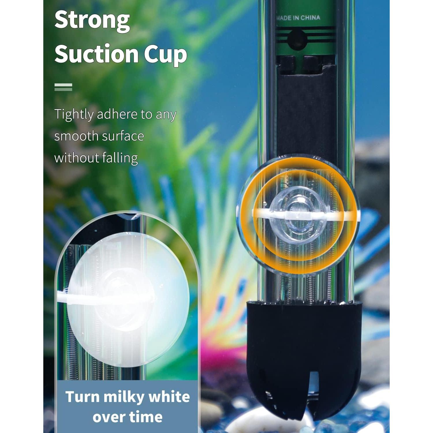 Paquete de 10 Ventosas Pawfly con Bridas Ajustables para Acuario