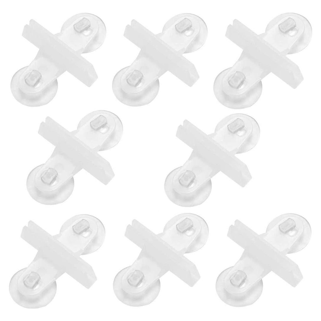 Separador de Acuario con Ventosa Bnafes 8 Piezas Transparente