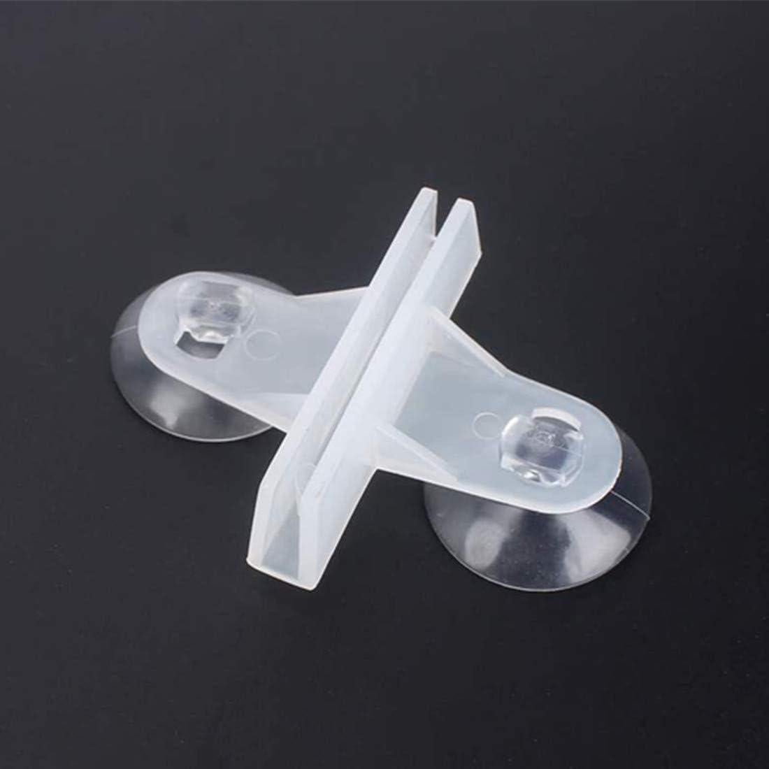 Separador de Acuario con Ventosa Bnafes 8 Piezas Transparente