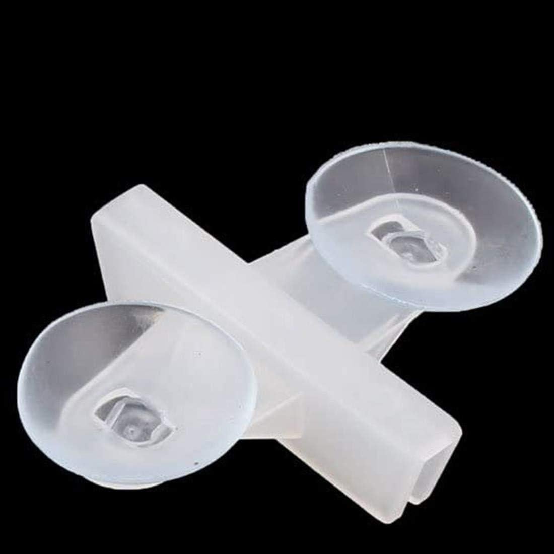 Separador de Acuario con Ventosa Bnafes 8 Piezas Transparente