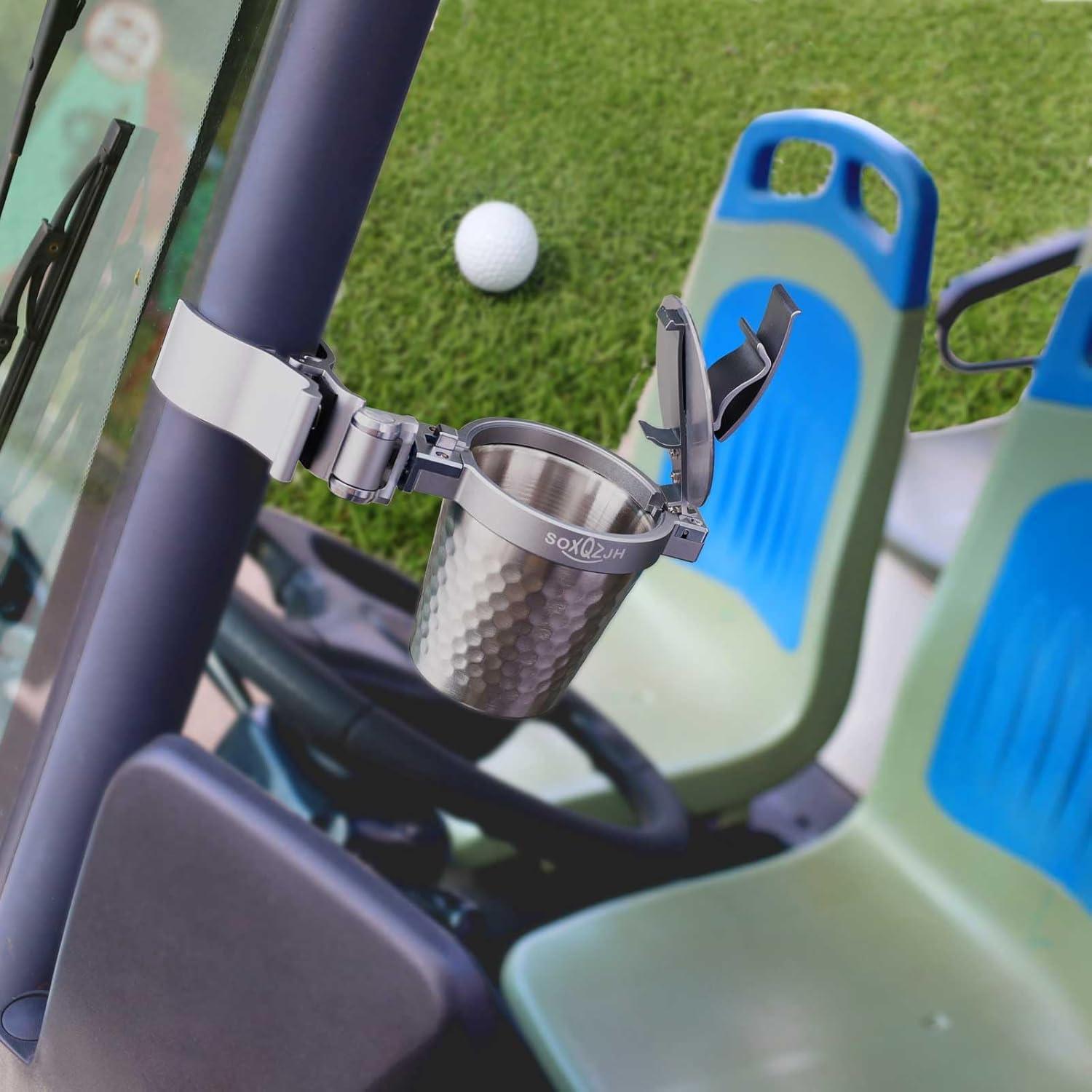 Soporte de Cigarros para Carro de Golf SOXQZJH Gris 10.67x7.87cm