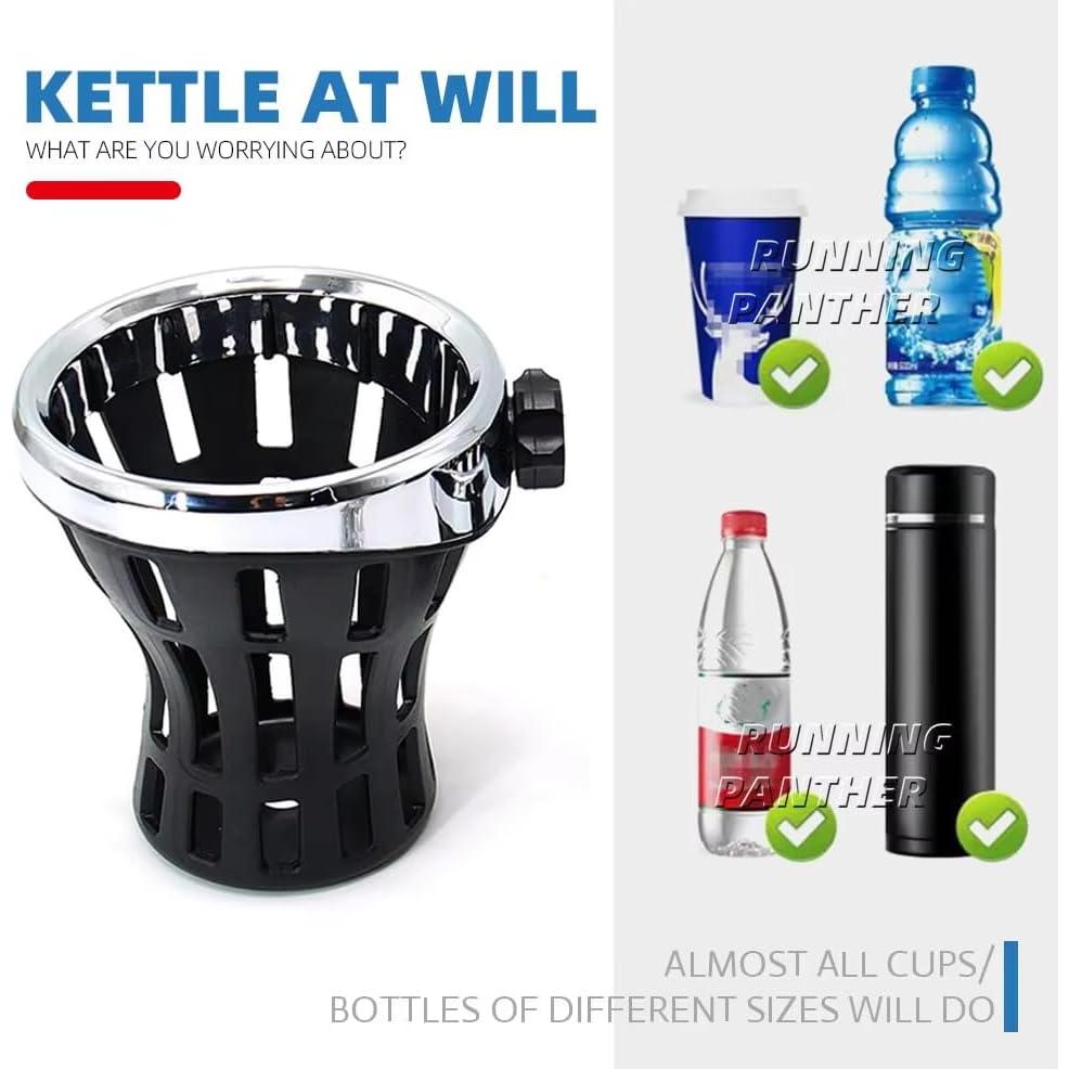 Soporte para taza de bebida de manillar RUNNING PANTHER 142mm