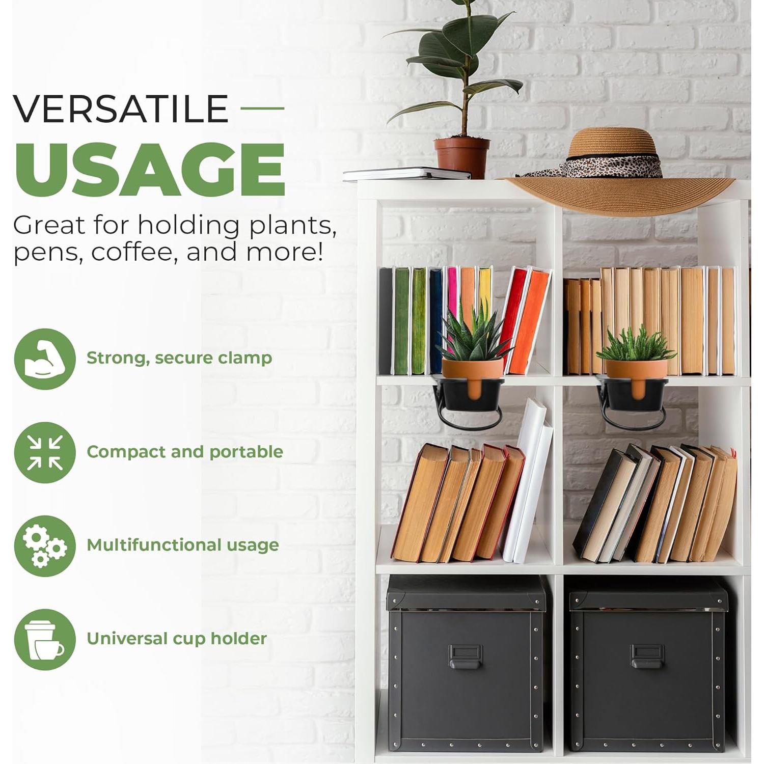 Soporte para Tazas Aisle 3 Essentials - Clip para Mesa 1-Pack