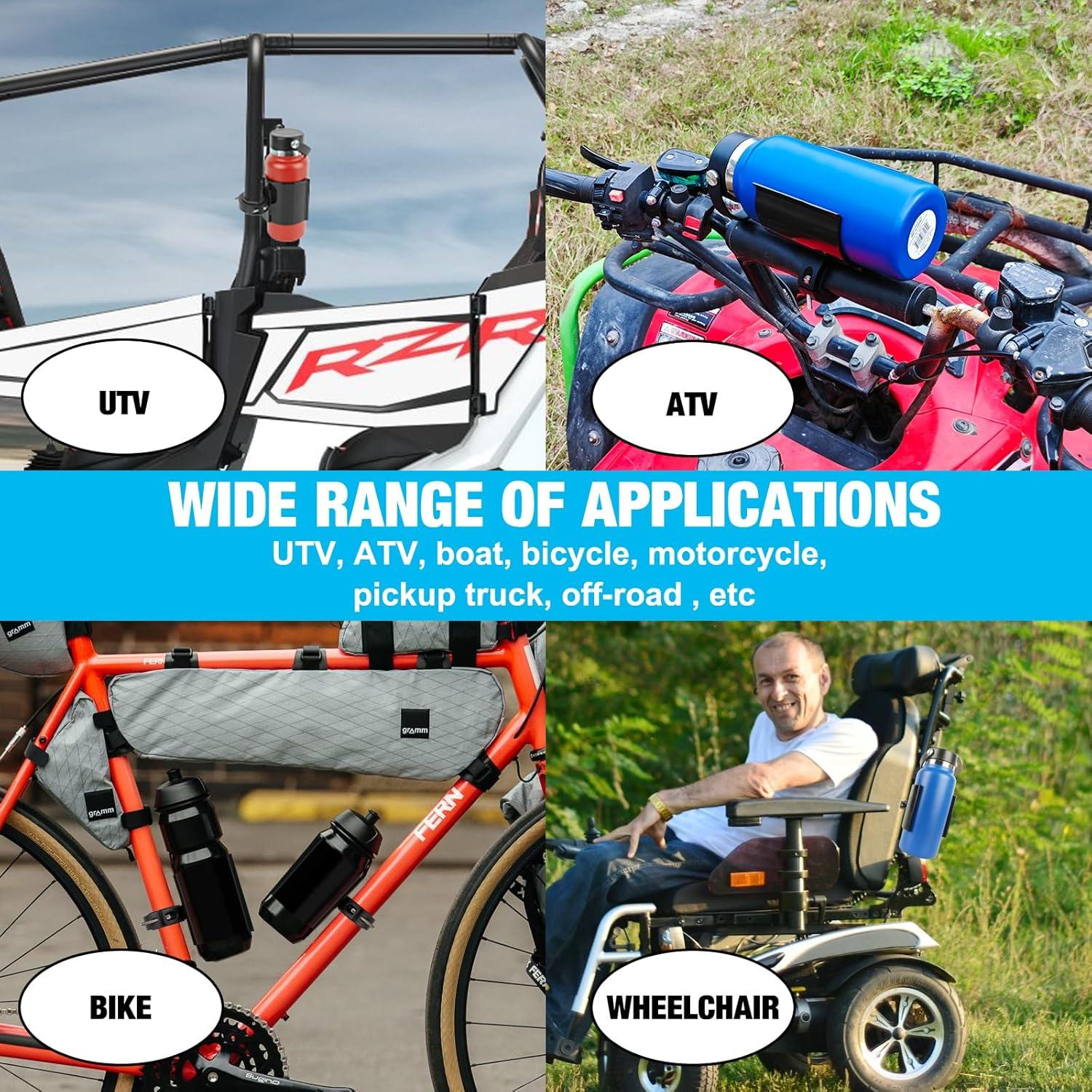 Soporte para Taza Z8 Universal con Clip de Metal - Compatible con Yeti y Hydro Flask