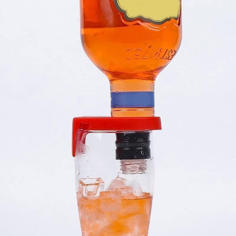 5 Clips de Plástico Coloridos para Sujetar Botellas y Copas