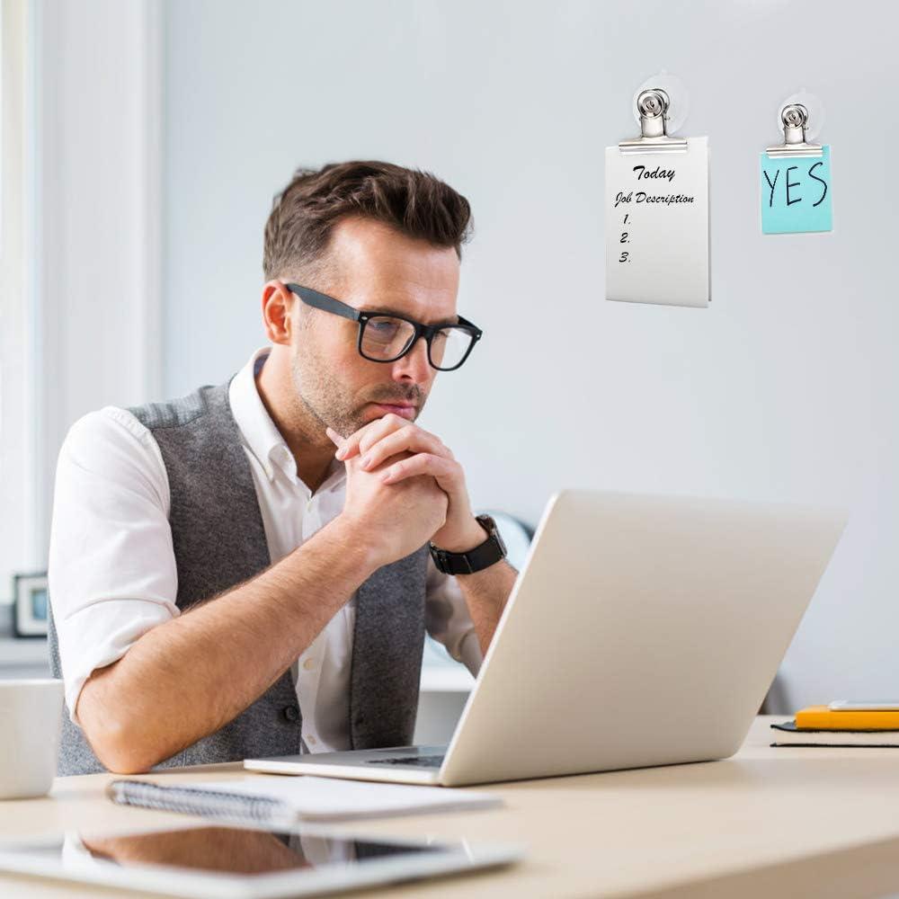 Clip de Ventosa Aufind 12 Piezas Soporte Fuerte para Baño y Cocina