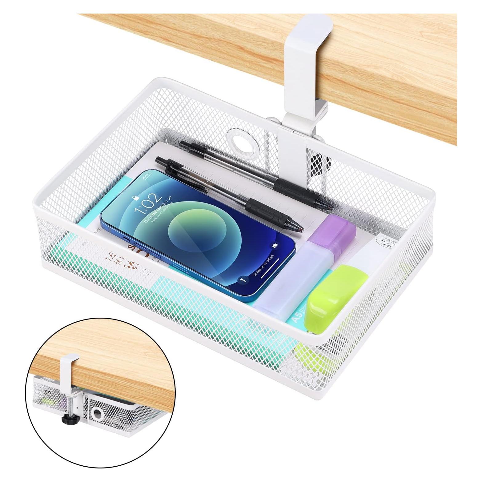 Organizador de Escritorio ROSYLINE Blanco - Cajón Colgante 3 kg