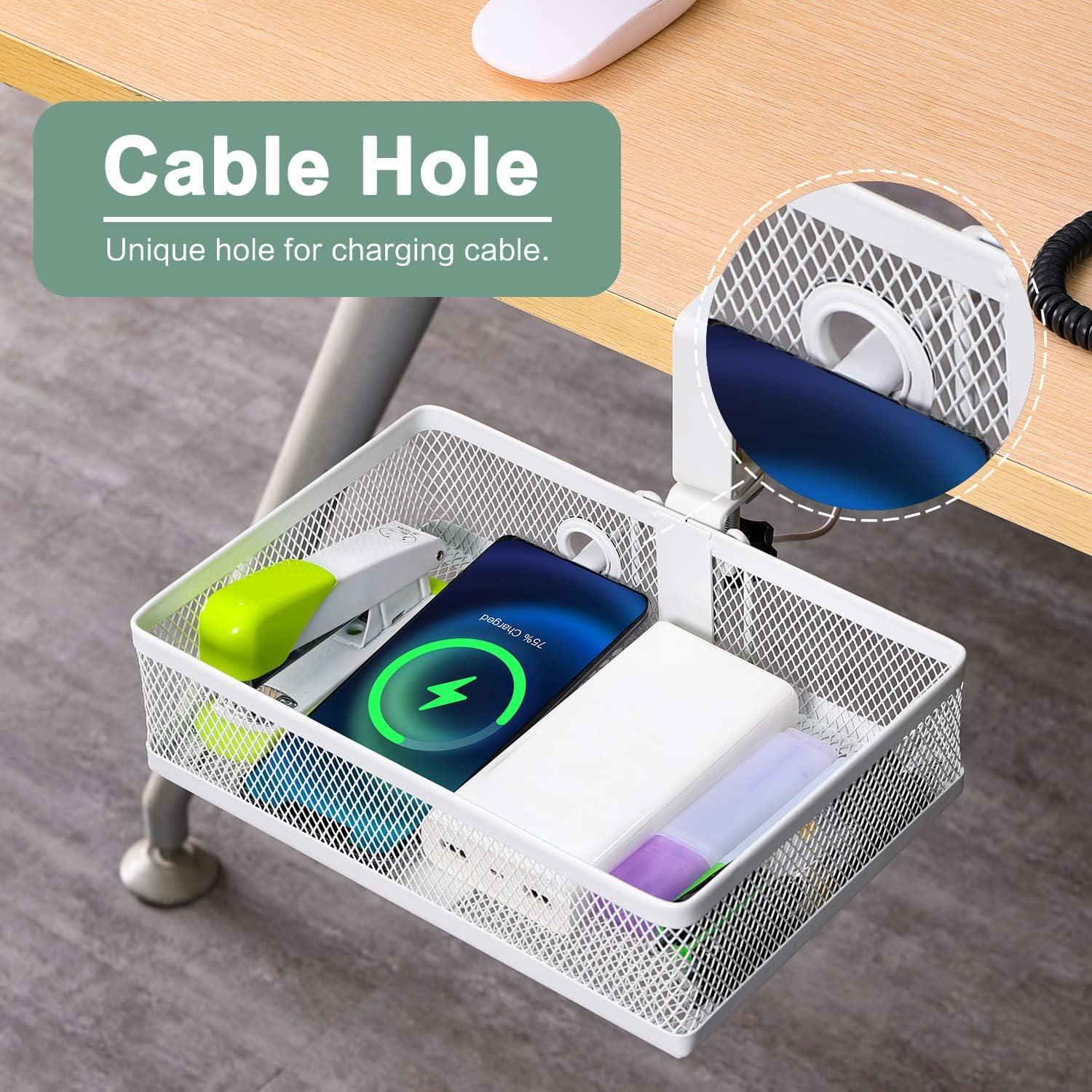 Organizador de Escritorio ROSYLINE Blanco - Cajón Colgante 3 kg