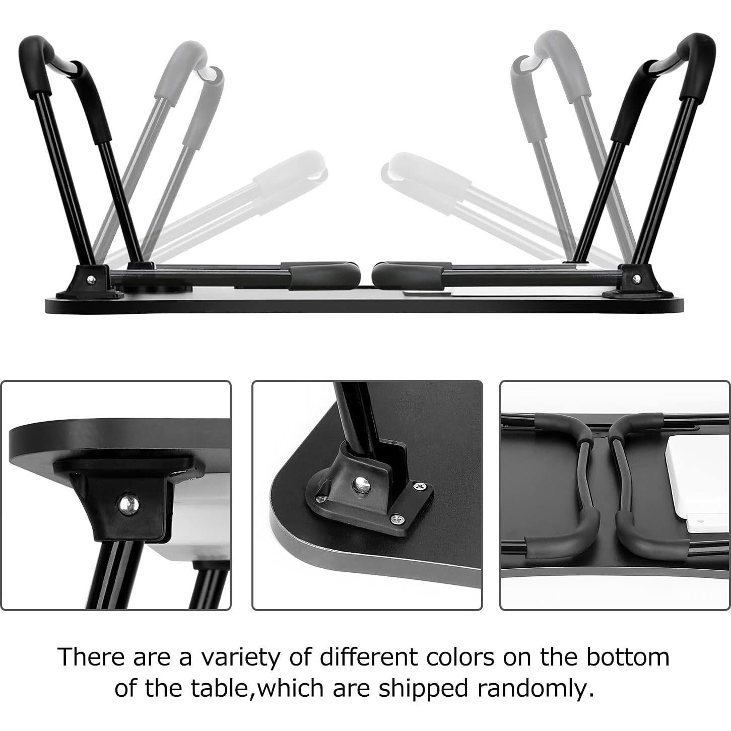 Escritorio de Cama Plegable Fayquaze con Cajón y Soporte Taza