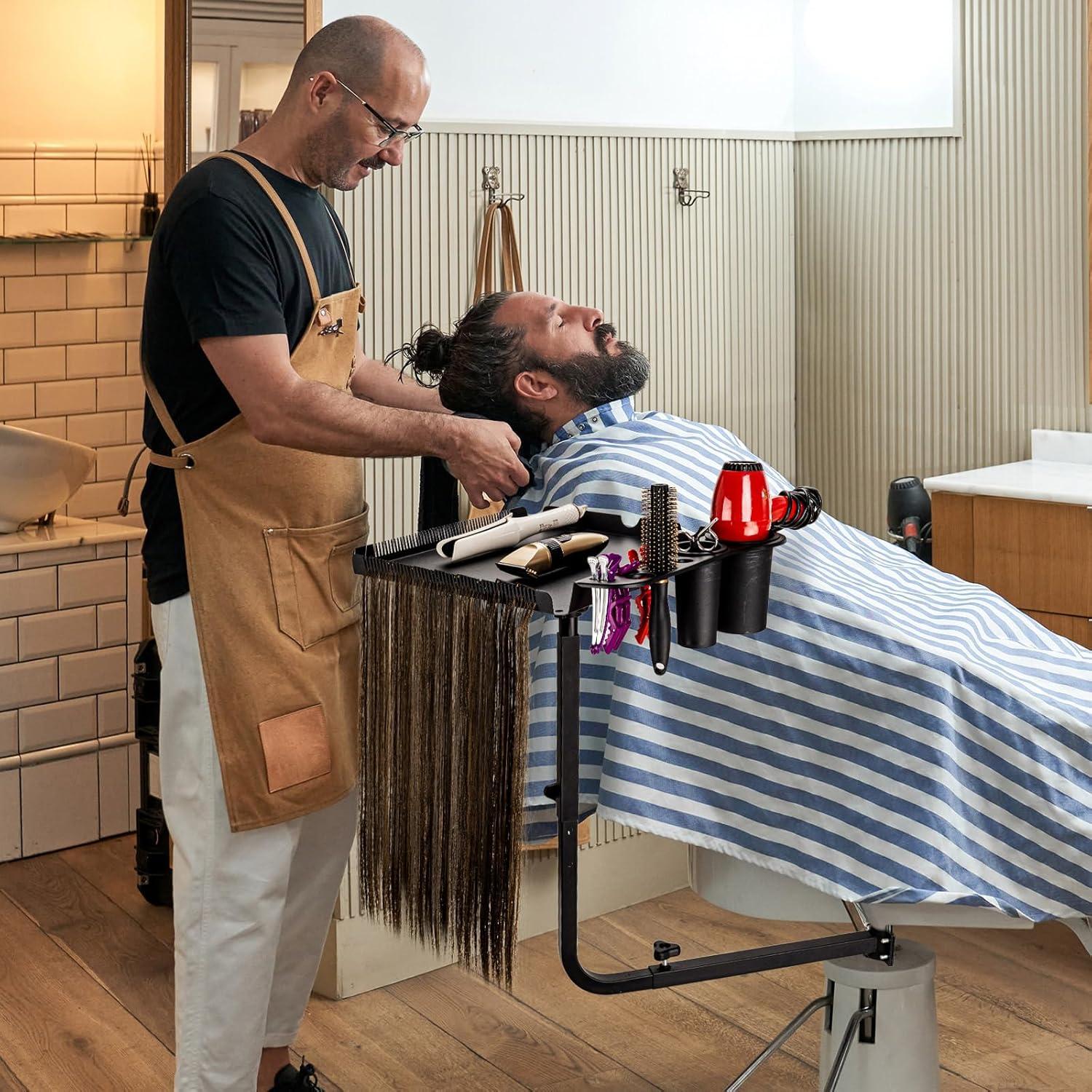 Bandeja Giratoria Ajustable Noverlife para Silla de Estilista